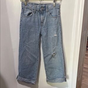 Old Navy Blue Wide-Leg Jeans